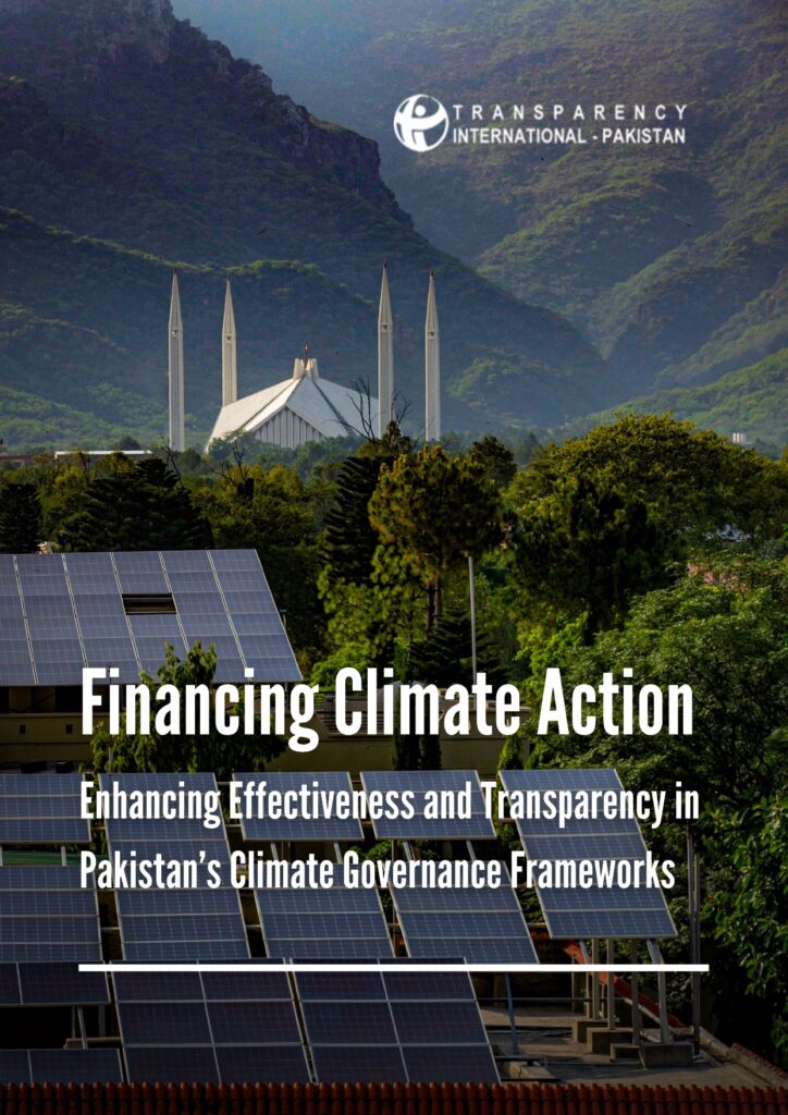 Financing Climate Action: Enhancing Effectiveness and Transparency in Pakistan's Climate Governance Frameworks
